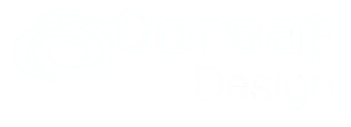 CORSAF DESIGN LOGO WHITE