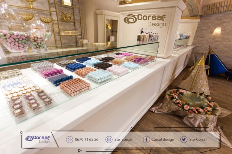 Réalisation plan comptoir d'accueil - FEUILLE D’OR Agadir2