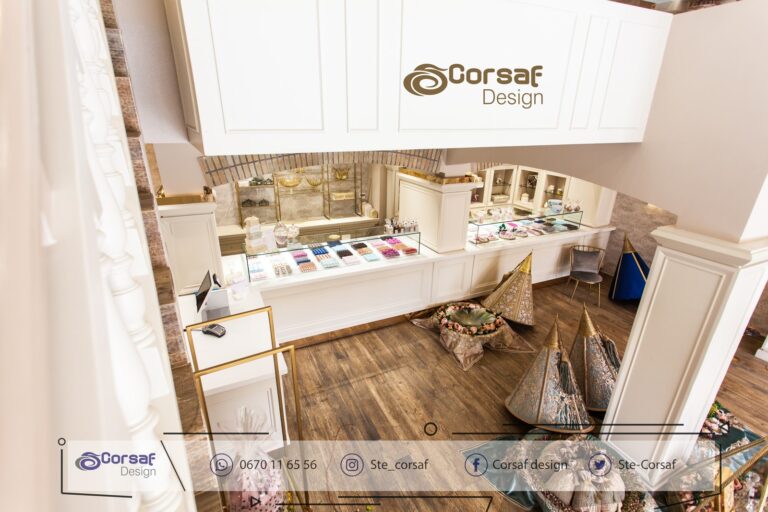 Réalisation plan comptoir d'accueil - FEUILLE D’OR Agadir6