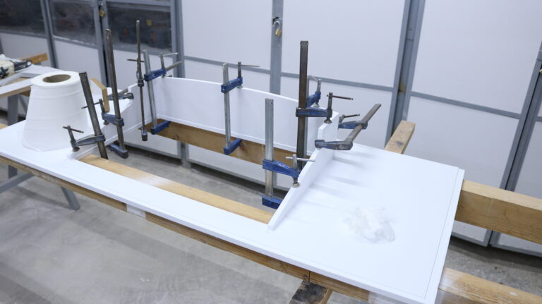 Vasques moderne en corian blanc – Design fonctionnel et finitions haut de gamme 8