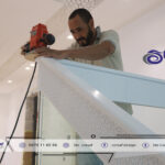 Escalier design sur mesure en solid surface gravée CNC – Réalisation pour Villa à Iligh, Agadir9