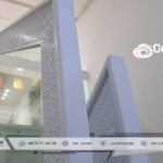 Escalier design sur mesure en solid surface gravée CNC – Réalisation pour Villa à Iligh, Agadir7