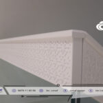 Escalier design sur mesure en solid surface gravée CNC – Réalisation pour Villa à Iligh, Agadir5