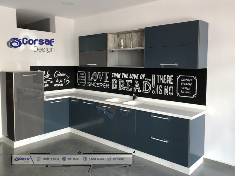 Cuisine moderne en Corian blanc – Élégance et durabilité par Corsaf Design 4